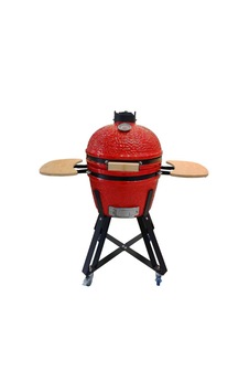 Chefden Pro 16 Seramik Kömürlü Barbekü Kırmızı Chefden Pro 16 Seramik Kömürlü Barbekü Kırmızı