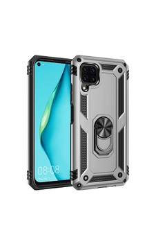 Huawei P40 Lite Kılıf Zore Vega Kapak Gri Huawei P40 Lite Kılıf Zore Vega Kapak Gri