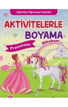 Prensesler-Aktivitelerle Boyama Kitabım- Koloni Çocuk Yayınları Prensesler-Aktivitelerle Boyama Kitabım- Koloni Çocuk Yayınları