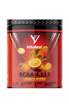 Vitalest Bcaa 4.1.1 Lemon Flavored Limon Aromalı Sporcu Takviyesi