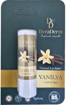 Deraderm Natural Lip Balm Vanilya 5 Gr
