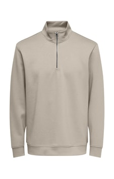 Only & Sons Onsluca Lıfe Reg Ls Halfzıp Gri Erkek Sweatshirt 22037612 Only & Sons Onsluca Lıfe Reg Ls Halfzıp Gri Erkek Sweatshirt 22037612