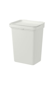Ikea Hallbar Açık Gri Çöp Kutusu Atık Ayırma Kutusu 10 Lt Gri