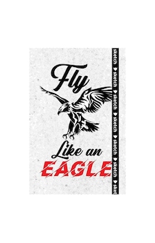 Fly Like an Eagle - Özel Tasarım Defter (Kalem Tutacağı Hediyeli) Fly Like an Eagle - Özel Tasarım Defter (Kalem Tutacağı Hediyeli)