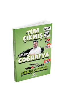 Dizgi Kitap Kpss Meb-ags Ekys Ekpss Tyt Ayt Msü Coğrafya Çıkmış Sorular Çözümlü - Enes Eker Dizgi Kitap