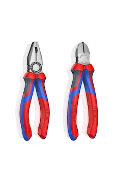 Knipex 2'li Set Kombine Pense 180 Mm Yan Keski 180 Mm Knipex 2'li Set Kombine Pense 180 Mm Yan Keski 180 Mm