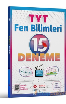 Sonuç Yayınları Tyt Fen Bilimleri 15'Li Deneme