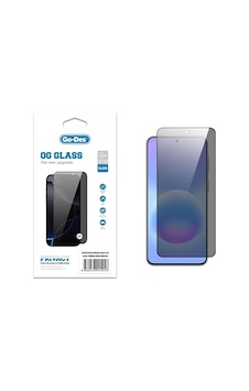 Galaxy A57 Uyumlu Go Des Og Glass Privacy Antistatik Temperli Cam Ekran Koruyucu Şeffaf
