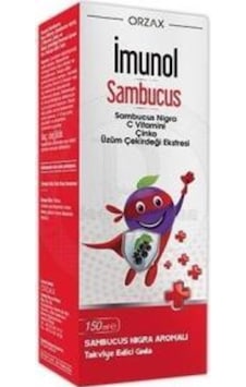 Imunol Sambucus 150 Ml Şurup Imunol Sambucus 150 Ml Şurup