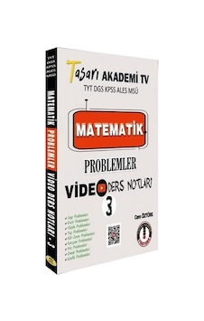 Matematik Problemler Video Ders Notları 3 - Cem Öztürk - Tasarı Akademi Matematik Problemler Video Ders Notları 3 - Cem Öztürk - Tasarı Akademi
