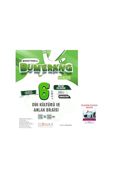 Günay 2025-2026 6. Sınıf Din Kültürü Bumerang Konu Anlatımlı Günay 2025-2026 6. Sınıf Din Kültürü Bumerang Konu Anlatımlı