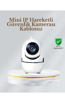 360 Dönen Akıllı Wifi Kamera - Uzaktan Kontrol Ve İki Yönlü Ses Özellikli 360 Dönen Akıllı Wifi Kamera - Uzaktan Kontrol Ve İki Yönlü Ses Özellikli