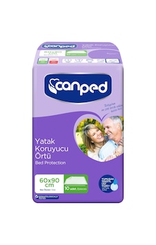 Canped Yatak Koruyucu Örtü 60 x 90 CM 10'lu Paket Canped Yatak Koruyucu Örtü 60 x 90 CM 10'lu Paket