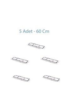 Ekol Yedek Nemli Mop Paspas Başlığı Beyaz 5 Adet 60 CM Ekol Yedek Nemli Mop Paspas Başlığı Beyaz 5 Adet 60 CM