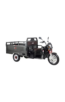 Stmax Gf5000 3 Tekerli Kasalı Elektrikli Moped - Gri