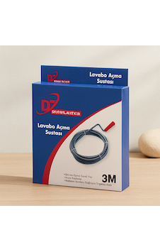 3 M Spiral Esnek Yay Lavabo Ve Gider Boru Açıcı Belirtilmemiş 3 M Spiral Esnek Yay Lavabo Ve Gider Boru Açıcı Belirtilmemiş