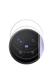 Vivo X300 5g Esnek Nano Kamera Lens Koruyucu 2 Adet Şeffaf