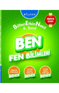 Bilfen Yayınları 4. Sınıf Ben Fen Bilimleri Bilfen Yayınları 4. Sınıf Ben Fen Bilimleri
