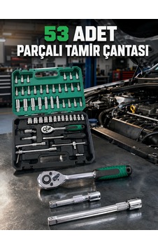 Derin Lokmalı Uçlu Çok Fonksiyonlu Tamir Seti Standart Derin Lokmalı Uçlu Çok Fonksiyonlu Tamir Seti Standart
