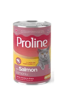 Northcity Somon Etli Sos İçinde Gravy Yetişkin Kedi Konservesi 400 Gr - %100 Taze Lezzet