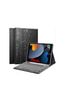 İpad 9. Nesil 2021/ipad 8. Nesil 2020/ipad 7. Nesil 2019 10,2 İnç İçin Klavye - Kablosuz Bluetooth Aze