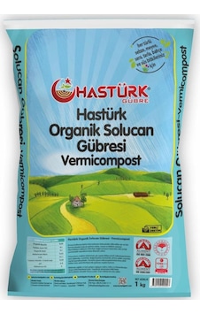 Hastürk Organik Solucan Gübresi 1 Kg. 1 KG