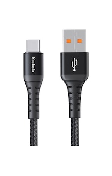 Mcdodo Ca-2274 Usb Typec Q.c 4.0 3a Hızlı Data Şarj Kablosu 2m Siyah Mcdodo Ca-2274 Usb Typec Q.c 4.0 3a Hızlı Data Şarj Kablosu 2m Siyah
