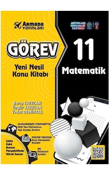 11. Sınıf Matematik Görev Yeni Nesil Konu Kitabı - Barış Tazecan - Armada Yayınları 11. Sınıf Matematik Görev Yeni Nesil Konu Kitabı - Barış Tazecan - Armada Yayınları