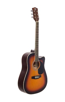 Strauss SA-220 SB Elektro Akustik Gitar - Natural