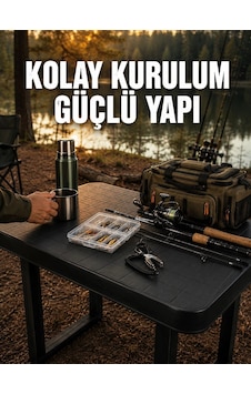 Pratik Katlanabilir Masa Kamp Piknik Bahçe Ve Karavan Kullanımına Uygun Çok Renkli Pratik Katlanabilir Masa Kamp Piknik Bahçe Ve Karavan Kullanımına Uygun Çok Renkli
