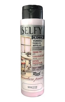 Rich Selfy Decor Vernikli Boya Lilyum 500Cc
