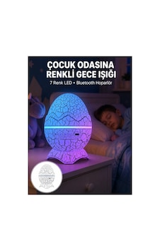 Dinazor Yumurta Gece Lambası Yeni Nesil Çr Dinazor Yumurta Gece Lambası Yeni Nesil Çr