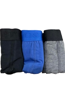 Eros 11602 Compact Pamuklu 3 Lü Boxer Set Kutulu