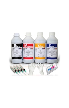 Canon Tanklı Yazıcı için Uyumlu Forprint Mürekkep Seti 4X1000 ML Canon Tanklı Yazıcı için Uyumlu Forprint Mürekkep Seti 4X1000 ML