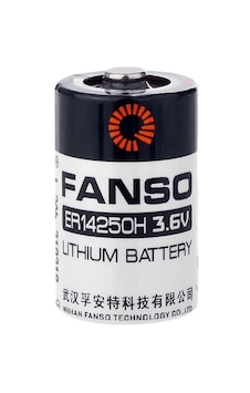 Fanso Er14250h - 1/2aa Size - 3.6v 1200 Mah Şarjsız Li-socl2 Lithium Pil Fanso Er14250h - 1/2aa Size - 3.6v 1200 Mah Şarjsız Li-socl2 Lithium Pil