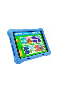 Npo 8" Ips Ekran Android 13.0 A133p 1.8ghz Antişok Çocuk Tableti, Kids Tablet 4gb Ram - 64 Gb Kapasite, Mavi, 8 İnç Sku: Mırstk6566d630e7