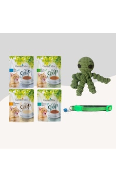 Kediler İçin 3lü Set Yeşil Kediler İçin 3lü Set Yeşil