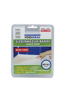 Maskeleme Bandı Vodaseal Küvet Kenar Sızdırmazlık Bandı 38 Mm 3,35 Metre Maskeleme Bandı Vodaseal Küvet Kenar Sızdırmazlık Bandı 38 Mm 3,35 Metre