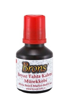 Brons BR-352 Tahta Kalem Mürekkebi 30 CC Kırmızı
