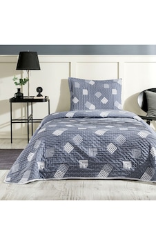 Morena Lacivert Çift Kişilik Yatak Örtüsü 240x260cm Lacivert Morena Lacivert Çift Kişilik Yatak Örtüsü 240x260cm Lacivert