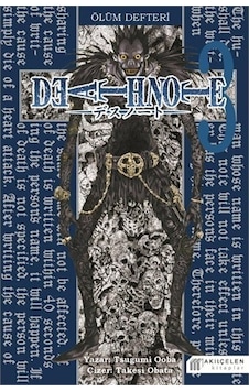 Death Note - Ölüm Defteri 3 - Tsugumi Ooba - Akılçelen Kitaplar Death Note - Ölüm Defteri 3 - Tsugumi Ooba - Akılçelen Kitaplar