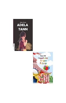 Adela Tann - Hayallerini Arayan Palyaço Çocuk Kitapları Seti - 2 Kitap Takım - Beyza Ünlü - Kitap Müptelası Yayınları