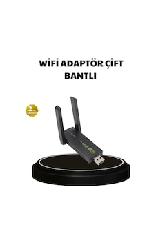 Dual Band Usb Wifi Adaptör 1200 Mbps Hız - Karbul7239-3140