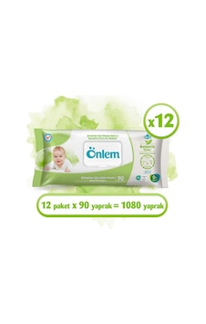 Önlem Botanika Islak Havlu 90x12 Adet Önlem Botanika Islak Havlu 90x12 Adet