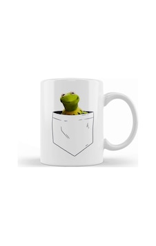 Kermit Breastpocket Kupa Bardak Porselen Karışık