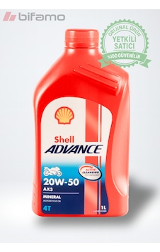 20w-50 4t Ax3 Advance Shell 20w-50 4t Ax3 Advance Shell