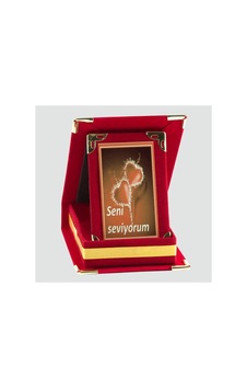Seni - 291 - Çok Seviyorum - Glblseme - Plaketi Kırmızı Seni - 291 - Çok Seviyorum - Glblseme - Plaketi Kırmızı