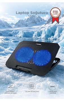 Laptop Soğutucu Çift Fanlı Ayarlanabilir Dizüstü Bilgisayar Soğutma Fanı Cf02 Laptop Soğutucu Çift Fanlı Ayarlanabilir Dizüstü Bilgisayar Soğutma Fanı Cf02