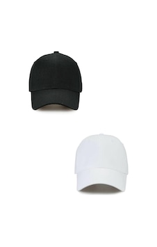 Ritagarcia Unisex Ayarlanabilir Spor Siyah-beyaz Basic Kep Şapka 2'li Set Siyah Beyaz Ritagarcia Unisex Ayarlanabilir Spor Siyah-beyaz Basic Kep Şapka 2'li Set Siyah Beyaz
