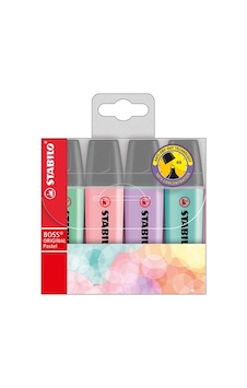 Stabilo Boss Pastel Renk Fosforlu Kalem 4'lü Stabilo Boss Pastel Renk Fosforlu Kalem 4'lü